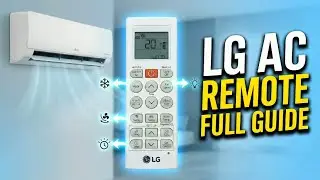 LG AC Remote Full Guide | LG Air Conditioner Remote Buttons Explained | Complete Functions Tutorial 