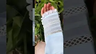 New lace design on sleeves 😍//lace work //lace design 2022//summer collection// cotton suit design