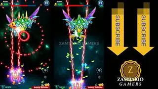 Galaxy Attack Alien Shooter | Galaxy Defense Event 2021 | Level 6 | Eriocrania Boss | Zambario Gamer