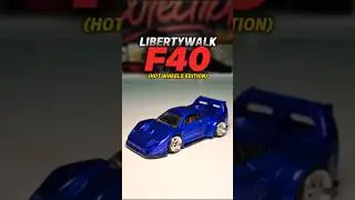 Libertywalk Ferrari F40 l Hot Wheels Custom #hotwheels