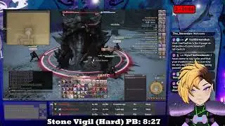 ARR Speedrunning - Solo - Monk - Stone Vigil (Hard) PB: 5:27 (despite a key disabling challenge)