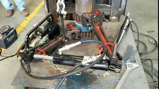 HYDRAULIC CHAIN PIPE WRENCH BAKER HUGHES DEMO 2019 NIBTORQUE