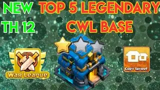 NEW TH 12 WAR BASE + LINK 2022 &ndash; TH 12 CWL BASE I NEW TOP 5 BEST TH 12 WAR BASE DESIGN CLASH OF CLAN