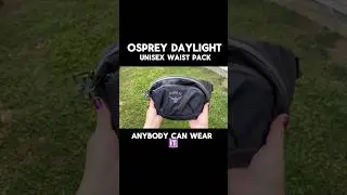 Stay HANDS FREE 🙌 when out and about with this Osprey Waist Pack!  #review #amazonfinds #waistpack
