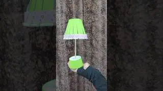 DIY paper cup lamp, creative lighting ideas, crafts with paper cups #shorts #like #share #ytshorts