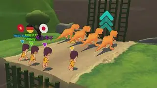 Dinosaur Shifting Run 🏃&zwj;♂️🚗🚲🚦All Levels Gameplay Walkthrough Android,ios Max Level 56