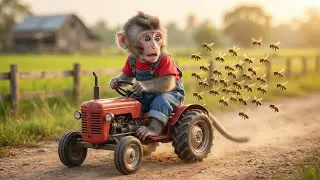Baby Monkey, the Goat & the Angry Bees… What Fell From the Mango Tree? 🐒🐐🍯🐝