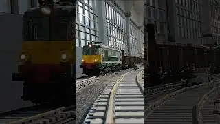 PKP ST43 with 12 Eaos waggons passes #shorts #uktrain #train #steamtrain #toytrain #traintoys