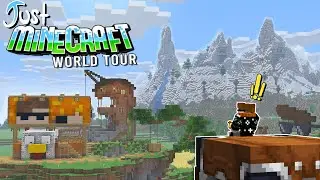 The Big WORLD TOUR! - Just Minecraft Episode: 12