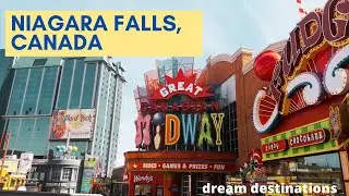 Explored Niagara falls and surrounding areas for natural scenic beauty , fun and food.