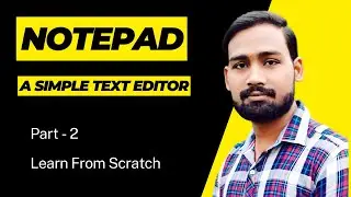 Windows Accessories - Notepad Part 2 |