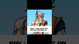 [ POV : YOU EDIT ON AMZ 🗿 ] AFTER MOTION Z EDIT 🗿 #anime #edit #dbsedits