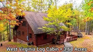 West Virginia Log Cabins For Sale | 3+ Acres | West Virginia Real Estate|Furnished Acreage Cabins#65