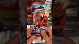 *Chilling Reign Booster Pack!* #04 | Pok&eacute;mon Cards #shorts