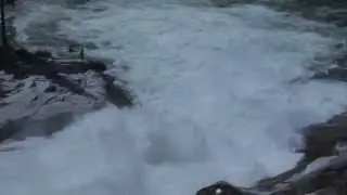 Sam Grafton runs Sunset Falls
