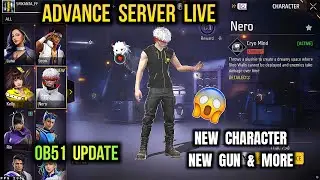 Free Fire Advance Server | OB51 Update - New Character, New Gun, New System