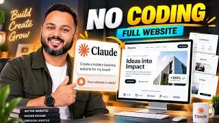 Claude Website Tutorial | Create a Website Using Claude