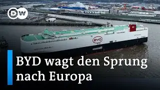 Megafrachter bringt 3000 E-Autos nach Bremerhaven | DW Nachrichten