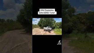 24v Cummins gets Edge Comp Box Tuner #24vcummins #cummins #dodgecummins