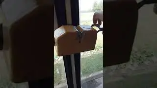 Советский компостер в троллейбусе Гродно