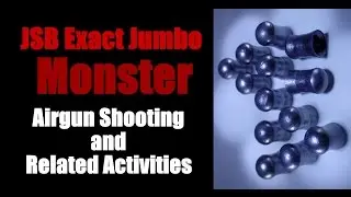 HW100 T FAC .22 и JSB Exact Jumbo Monster 25.39 gr группировка 33 ярда