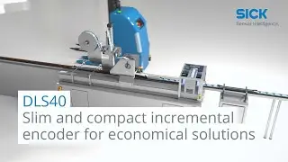 DLS40 &ndash; Slim and compact incremental encoder for economical solutions