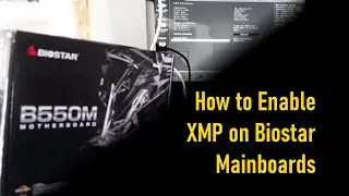 Как включить XMP на материнских платах Biostar AMD