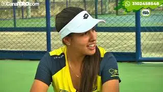 Hoy en llegó la hora del deporte la tenista cucuteña Camila Osorio