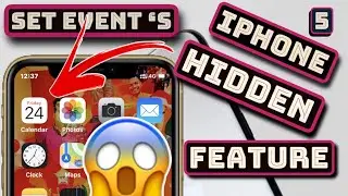 How to add events on your iphone calendar | iphone के calendar में इवेंट कैसे सेट करें | Tricks no 6