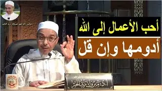 أحب الأعمال إلى الله أدومها وإن قل | الدكتور مبروك زيد الخير