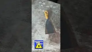 Laser Cleaning Putty Knife    #rust #coolgadgets #toolrestoration