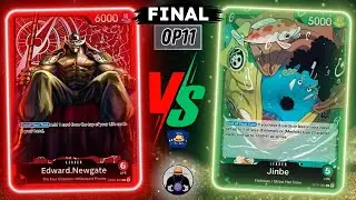 Grande Final inesperada entre Jinbe e Edward Newgate! One Piece Card Game 🏆