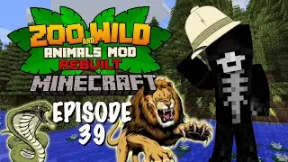 Minecraft SMP: Zoo and Wild Animal (ZAWA) Mod - EP39 - Новые животные!