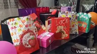 هدايا عيد الميلاد⁦❤️⁩🎂 شكرا لكل حبايبي اللي فرحوني😍😍🤭 #هدايا_عيد_ميلاد #عيد_ميلادي