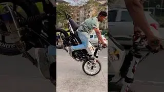 Thrilling with new move. #thrill #automobile  #stuntride #stunt #stuntrider #stunt_rider_sufi