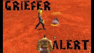 Hunter Griefing with Pet in Valley of Trials