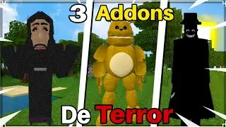 THE 3 BEST HORROR ADD-ONS FOR YOUR MINECRAFT BEDROCK 1.21X