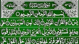 Surah Yaseen Surah Ar Rahman | Best Qur'an Recitation | Surah Yasin full | With Arabic text HD 