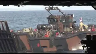 HMS Bulwark Leads Normandy Flotilla 09.06.14