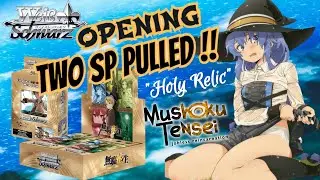 GREATEST OPENING EVER😱! MUSHOKU TENSEI BOOSTER BOX & TRIAL DECK WEISS SCHWARZ