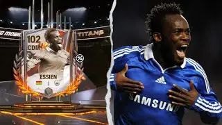 102 ESSIEN TROPHY TITANS CARD GAMEPLAY REVIEW FC MOBILE