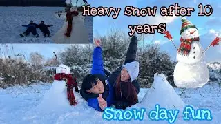 Winter wonderland// snow day fun# snowman ⛄️// Tibetan vlogger// Amsterdam 
