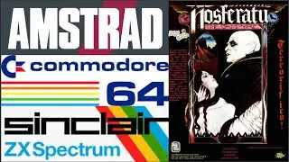COMPARATIVA NOSFERATU Zx Spectrum Amstrad Commodore 64 Nostalgia Comentarios Experiencias