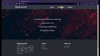 Demo: BigMartAutoAI Web App | IBM Cloud | Machine Learning | Watson Studio