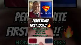 Superman: PERRY WHITE FIRST LOOK!! 🔥