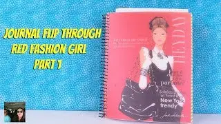 Journal Flip Through Thru Red Fashion Girl MiquelRius | PaulAndShannonsLife