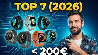 Les 7 meilleures montres connect&eacute;es &agrave; moins de 200 &euro; (2026)