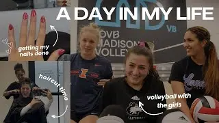 Day in the Life of a D1 Volleyball Player I Home for Winter Break