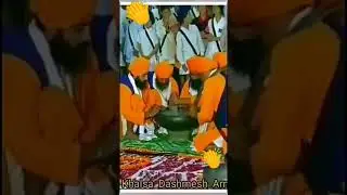 vaiskhi of 1699 khalsa panth Guru Gobind singh ji  maharaj#shorts# whatsappstatus #shorts#viral# vdo