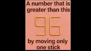 Matchstick Puzzle 🧠🔥 Ek stick move karke correct answer nikalo 🤯 Comment me apna answer batao 👇